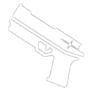 Pistols weapon type icon